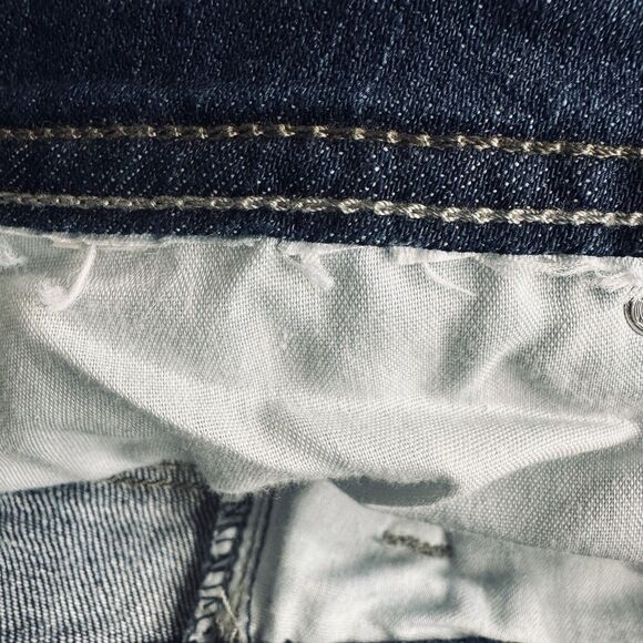 Levis 529 Curvy Straight Leg Jeans 14 (32x31) Blue High Mid Denim Stretch Womens - Picture 5 of 7